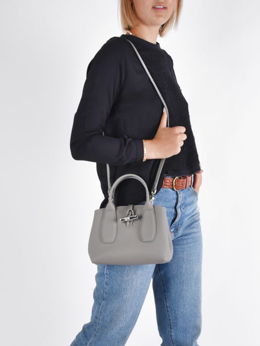 Longchamp Roseau Handtas Grijs